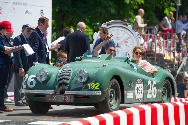 Illustration for article titled This Was Jaguar At The Mille Miglia